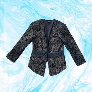 Bebe Unique Jacquard Blazer
